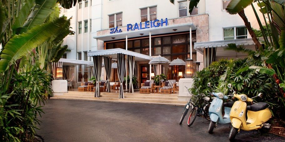 The Raleigh Hotel Miami Beach Exterior photo